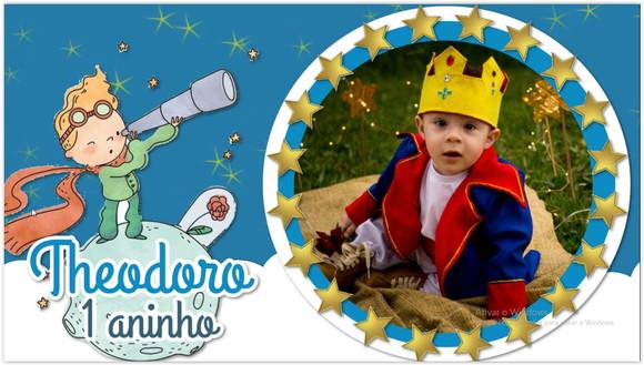 Convite Animado Pequeno Principe