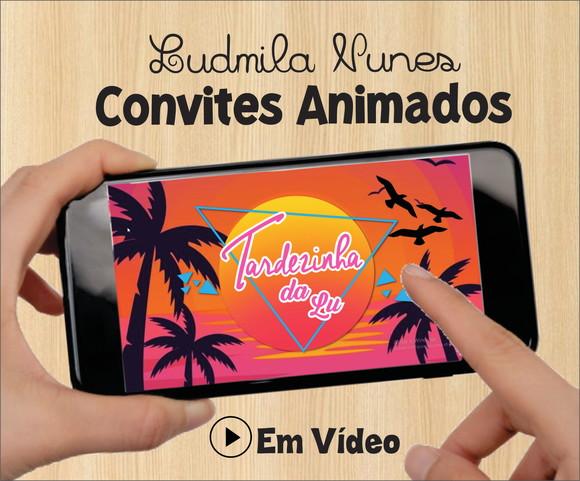 Convite animado Tardezinha