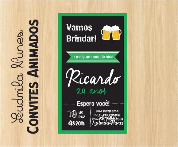 Convite Digital Cerveja