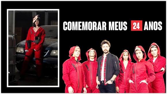 Convite Animado La casa de papel