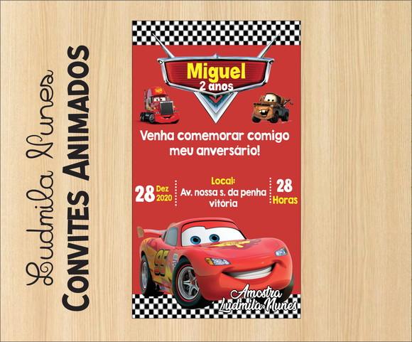 Convite Digital Carros