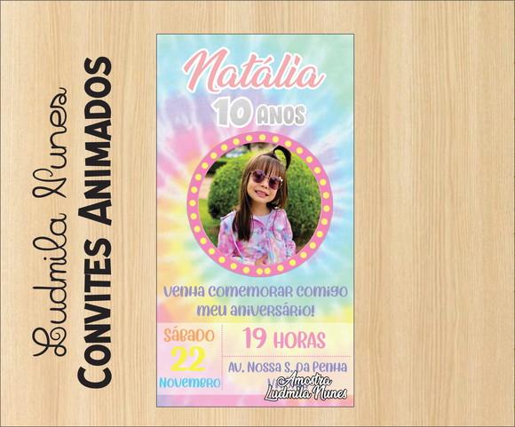 Convite Digital com foto Tie Day