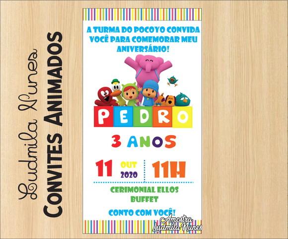 Convite Digital Pocoyo