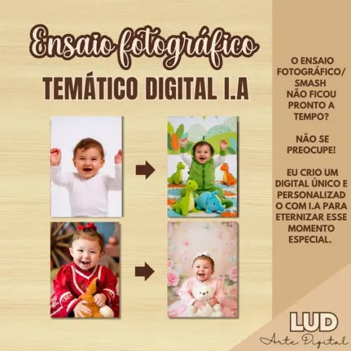 Ensaio Fotográfico/smash Temático Digital I.a