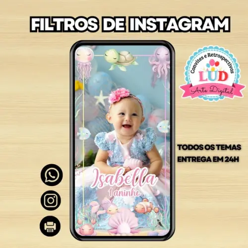Filtro de Instagram - Todos os Temas