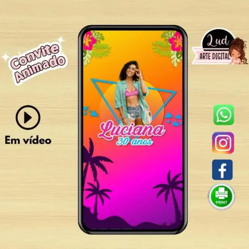 Convite Animado Tardezinha