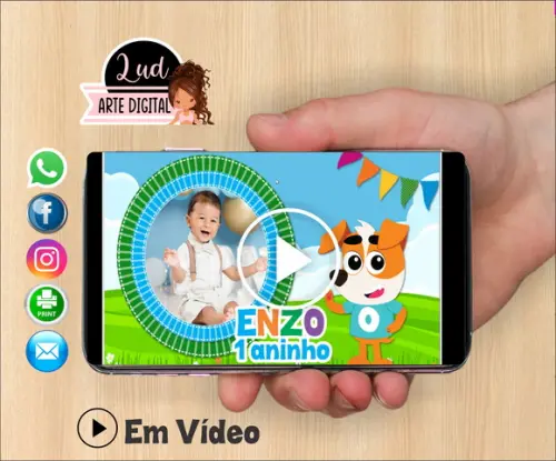 Convite Animado Caninópolis