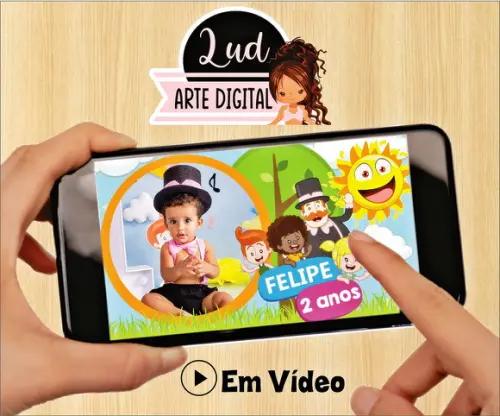 Convite Animado Mundo Bita