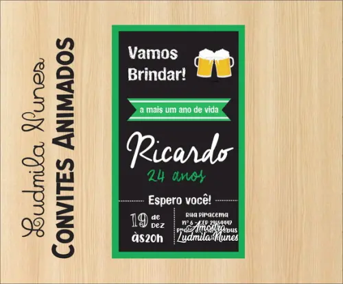 Convite Digital Cerveja