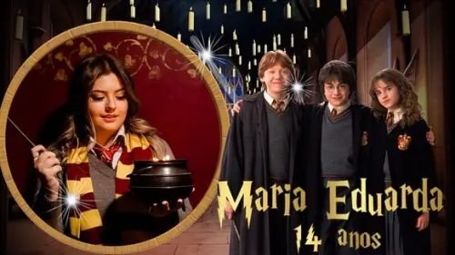 Convite Animado harry potter