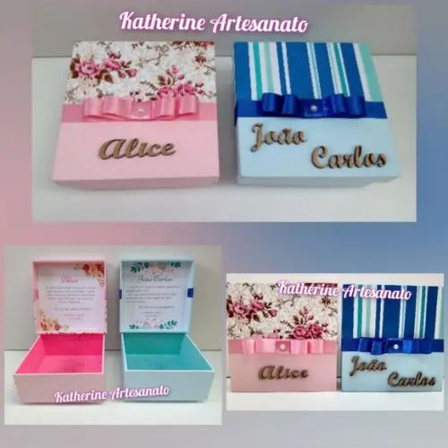 Caixa Convite Daminha mdf