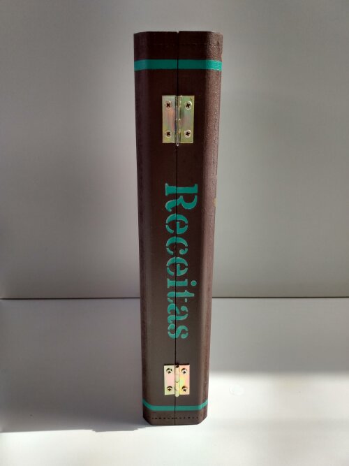 Caixa Livro de receitas - Menina
