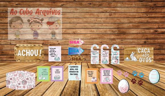 Kit Digital Caça aos Ovos