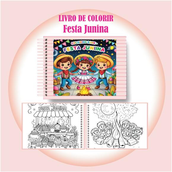 Arquivo Digital Livro de Colorir Festa Junina