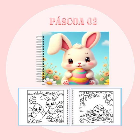 Arquivo Digital Livro de Colorir Páscoa 02