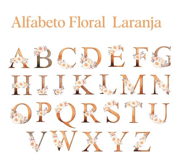 Alfabeto Laranja Kit Digital