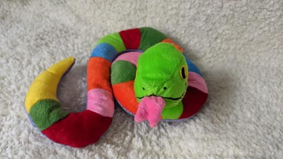 Serpente de Pelúcia Personalizável