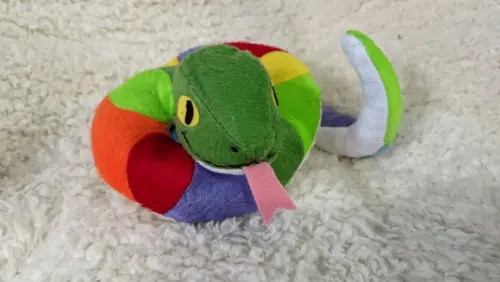 Serpente de Pelúcia Personalizável