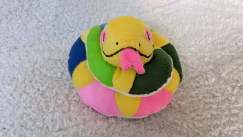 Serpente de Pelúcia Personalizável