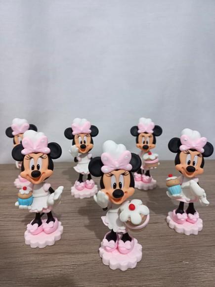 10 Apliques Confeitaria da Minnie em Biscuit