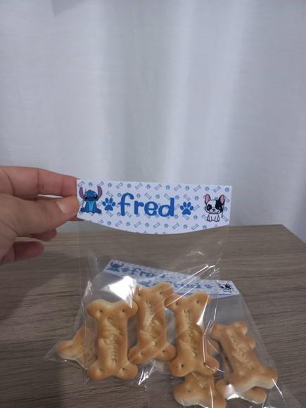 50 Lapelas Personalizadas com Saquinhos 10x14cm