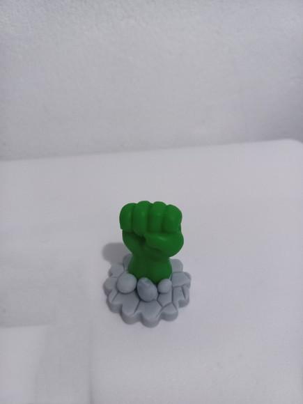 10 Unidades Aplique Mão do Hulk Biscuit
