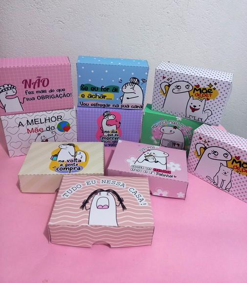 Caixinha para Docinhos Personalizada Dia das Mães Flork
