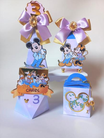 10 Peças Personalizados Mickey 50 Anos