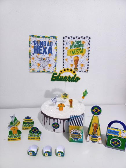 Kit Personalizados Copa do Mundo 2022