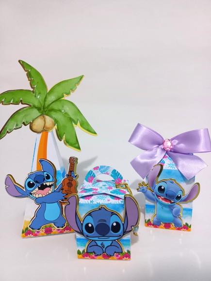 Kit Personalizados Stitch com 10 Peças