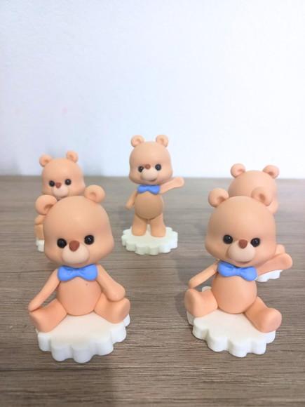 05 Ursinhos Chá de Bebe Biscuit