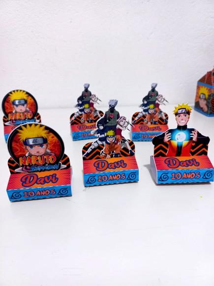 10 Unidades Porta Bis - Naruto