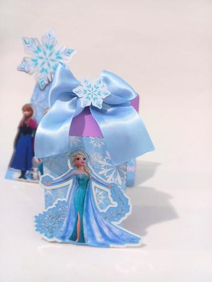 Kit com 15 Caixinhas Personalizadas Frozen