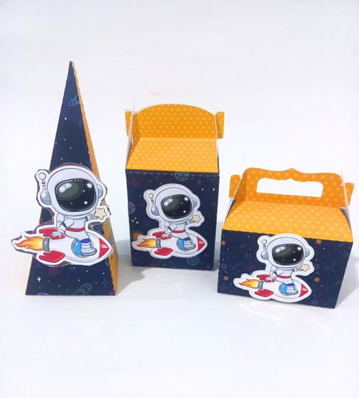 Kit Personalizados Astronauta 10 Peças