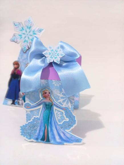 Kit com 10 Caixinhas Personalizadas Frozen