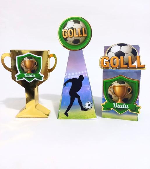 Kit Lembrancinhas Personalizadas Futebol - 30 Unidades