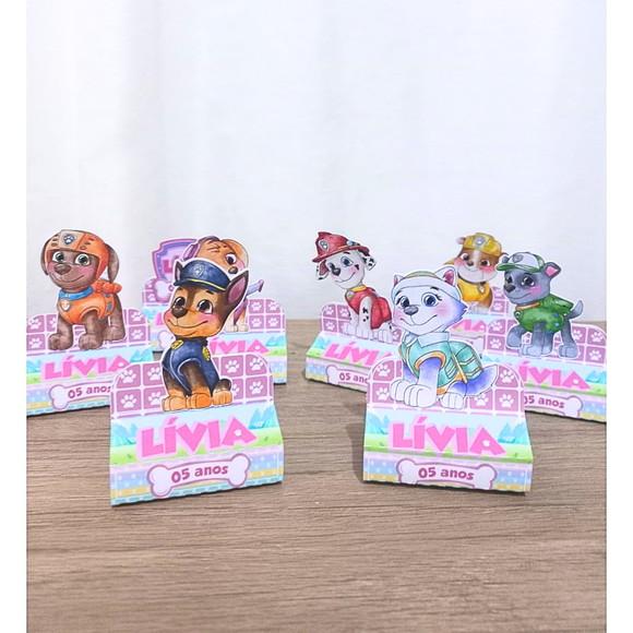 10 Porta Bis - Patrulha Canina Rosa