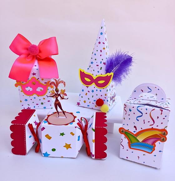 Kit Personalizados Carnaval Clássico 20 Peças