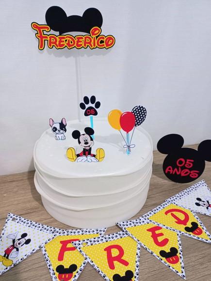 Kit Aniversario Pet Mickey