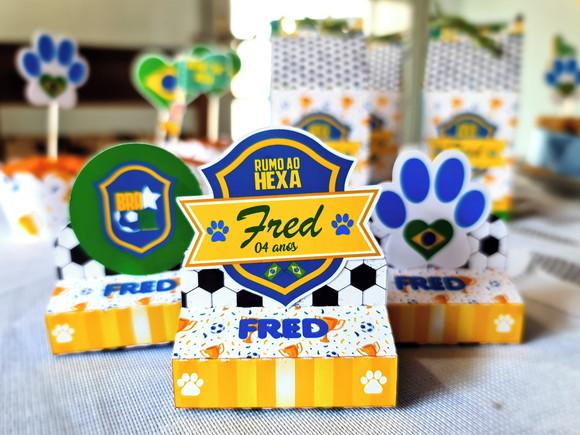 Porta Bis - Copa do Mundo - Brasil - Pet