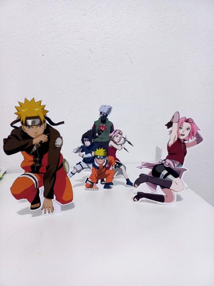 03 Unidades Display de Mesa Naruto