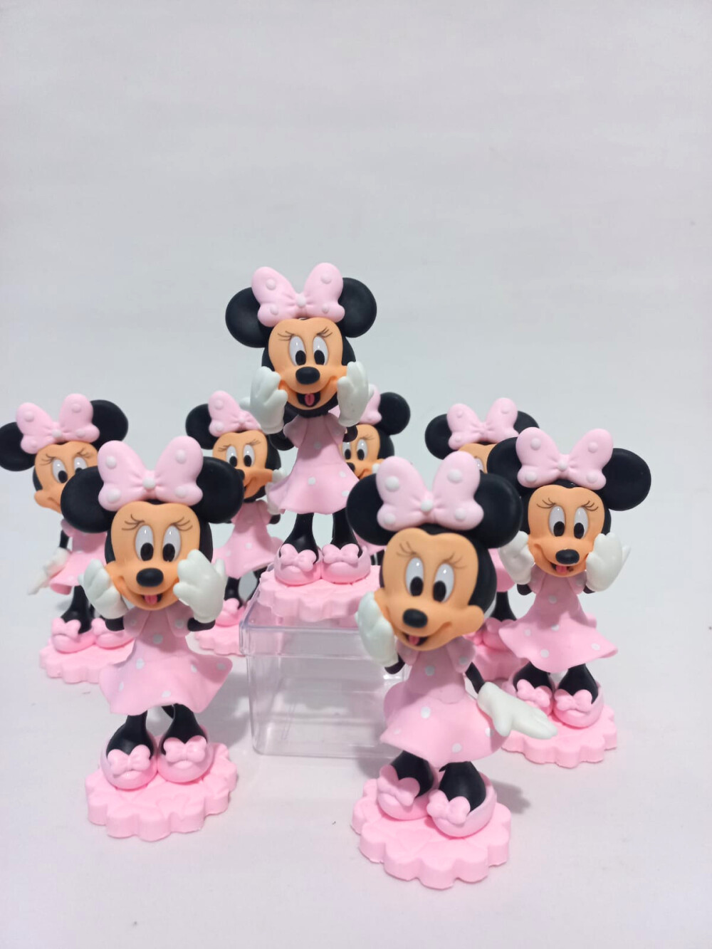 05 Apliques em biscuit minnie Rosa