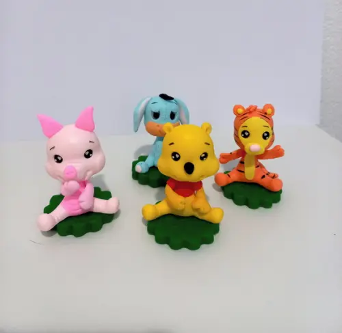 10 Aplique de Biscuit Turma Ursinho Pooh
