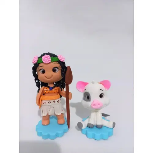 10 Apliques Moana Biscuit