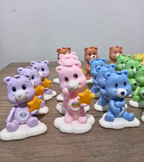 10 Unid Aplique em Biscuit Ursinhos Carinhosos