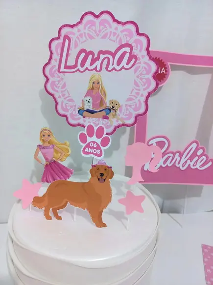 Kit Festa Barbie Pet -