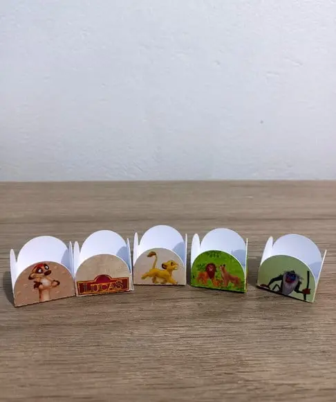 25 Unidades Forminha para Docinhos Rei Leão