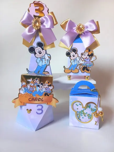 10 Peças Personalizados Mickey 50 Anos