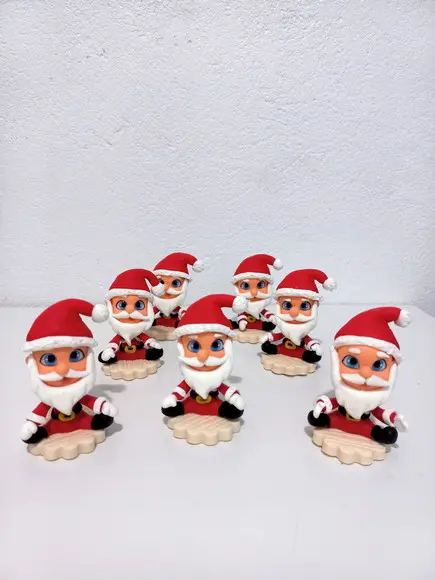 20 Apliques de Biscuit Papai Noel