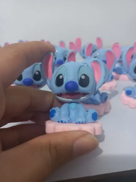 20 Unidades Aplique Stitch em Biscuit